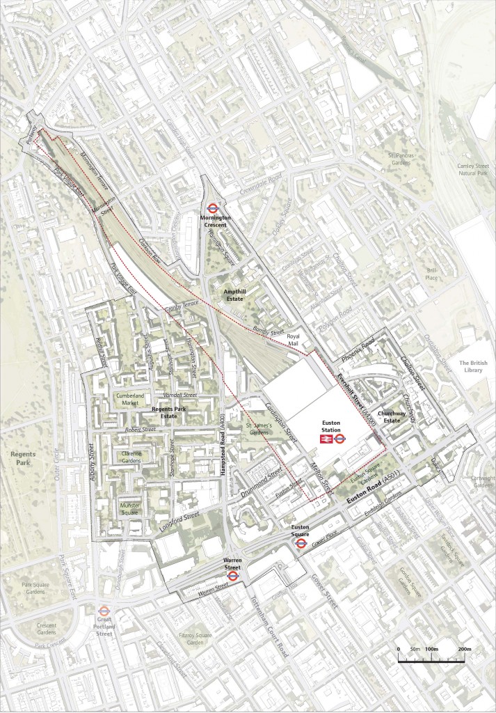 Euston Area Plan boundary